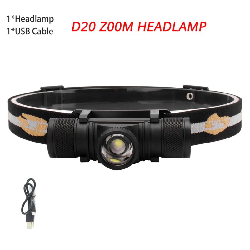 BORUiT D10/D25 LED Headlamp – Rechargeable Flashlight for Outdoor Adventures - Image 13