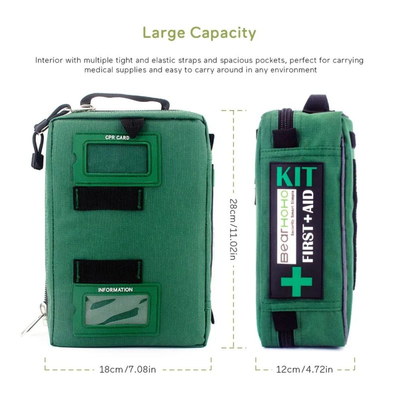 BearHoHo Large Size Handy First Aid Kit Bag – Essential Emergency Companion - Image 3