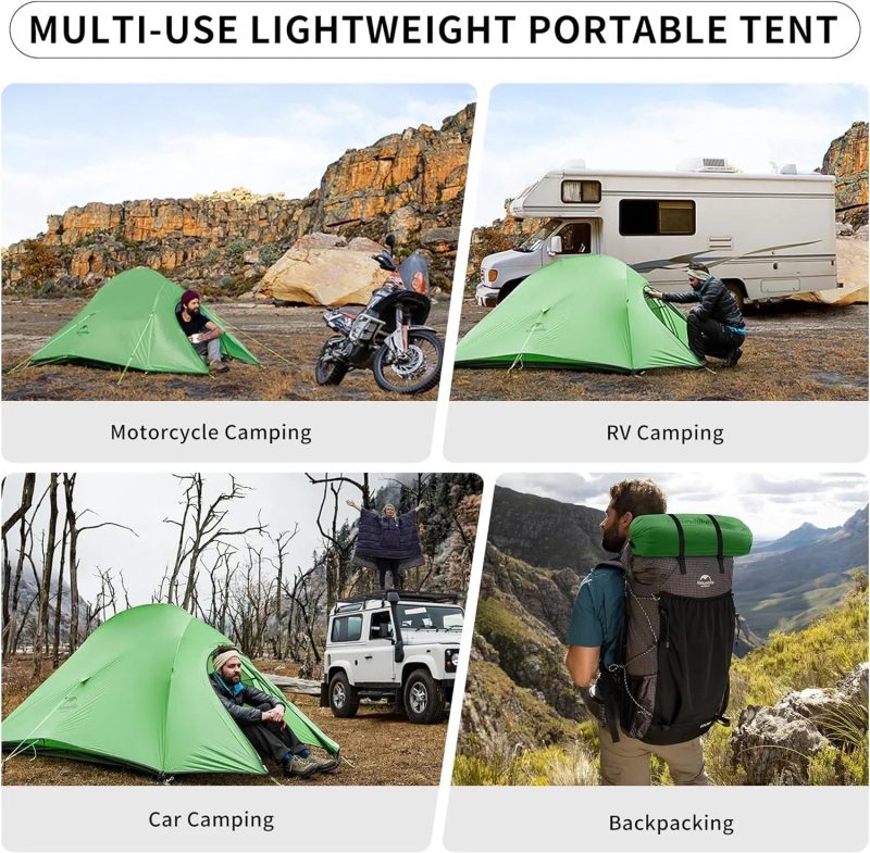 Naturehike Cloud Up 2 Person Camping Tent – Ultralight & Waterproof Shelter - Image 6