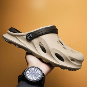 Breathable Non-Slip Men's Outdoor Sandals for Camping, Beach, and More