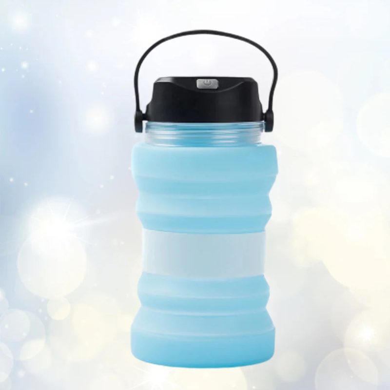 Portable Solar Charging Kettle & Collapsible Water Bottle Set – Outdoor Essentials