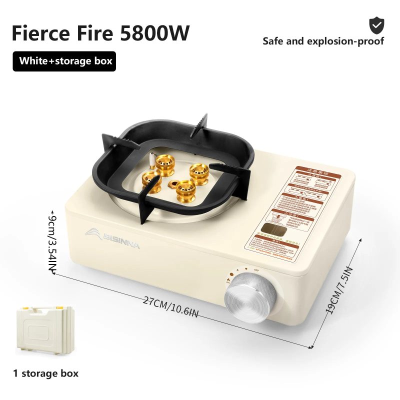 BISINNA Camping Gas Stove – High Firepower Outdoor Portable Burner - Image 10