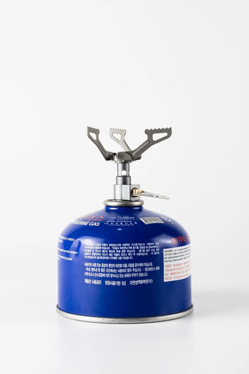 BRS-3000T Titanium Mini Camping Gas Burner – Compact and Lightweight Stove for Outdoor Enthusiasts - Image 2