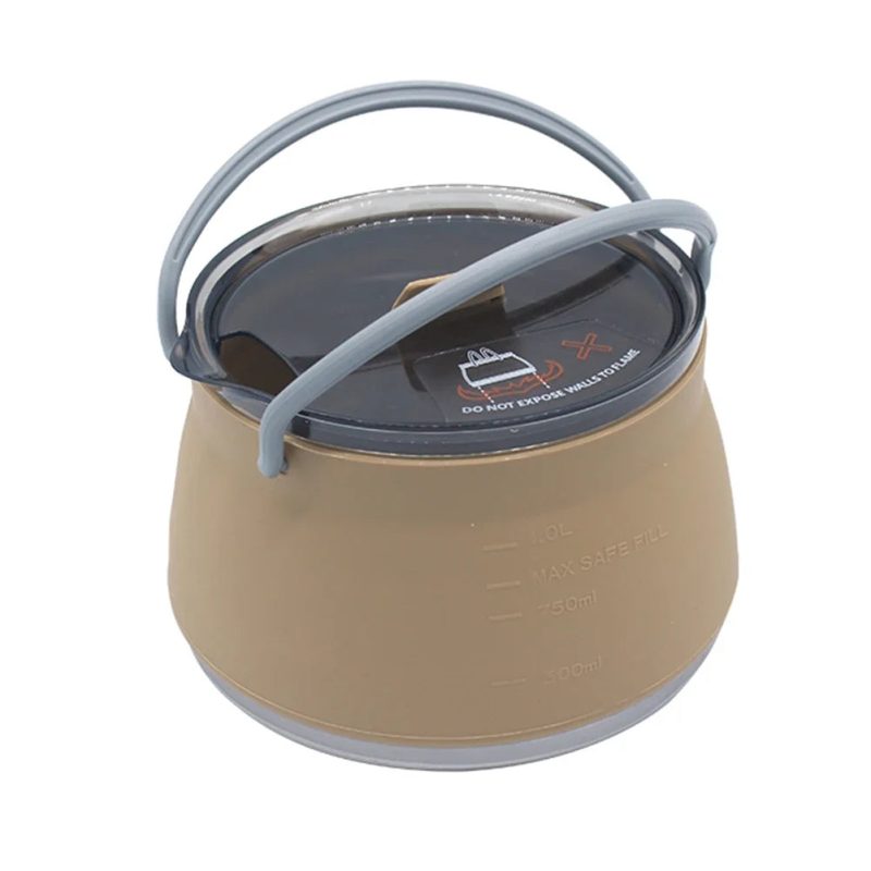 Portable Foldable Silicone Kettle for Outdoor Adventures - Image 13