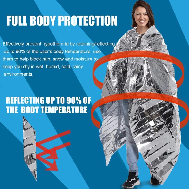 Heavy Duty Survival Blanket – Essential for Any Outdoor Adventure - Image 3