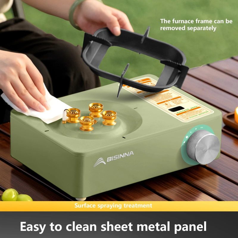 BISINNA Camping Gas Stove – High Firepower Outdoor Portable Burner - Image 3