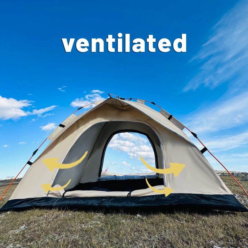 Outdoor Automatic Quick-opening Tent – Perfect for Fishing, Beach, and Sun Shelters - Image 2