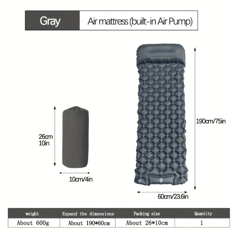 Outdoor Camping Inflatable Mattress – Ultimate Comfort for Adventurers - Image 4