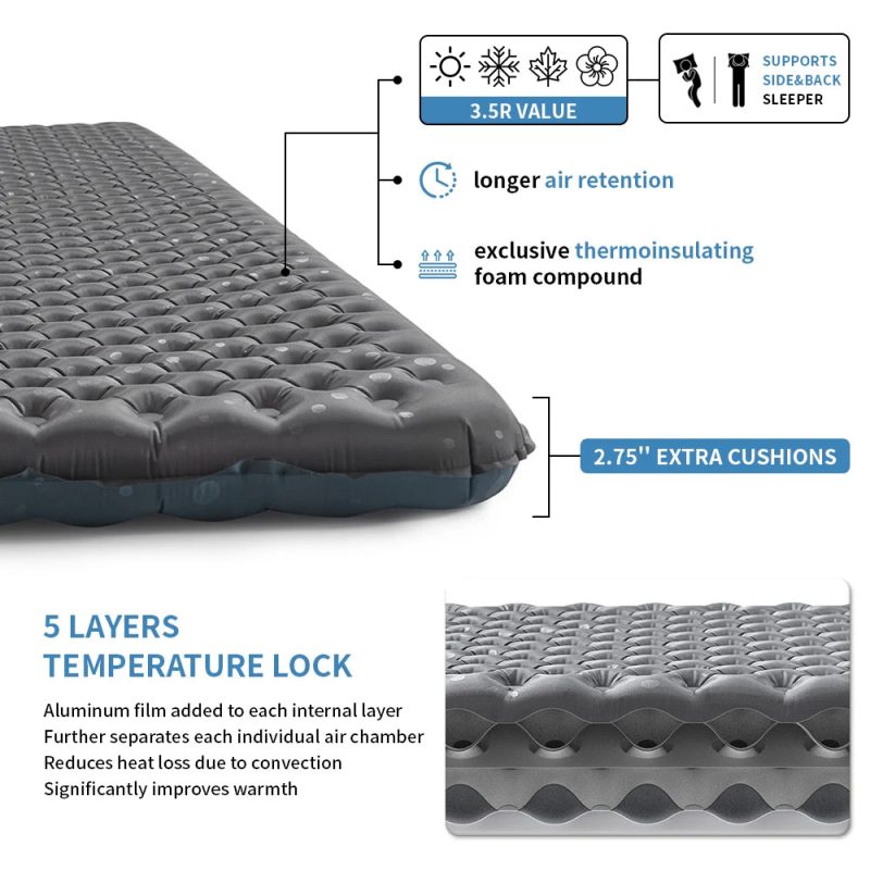 PACOONE Camping Cot – Portable Comfort for Outdoor Adventures - Image 3