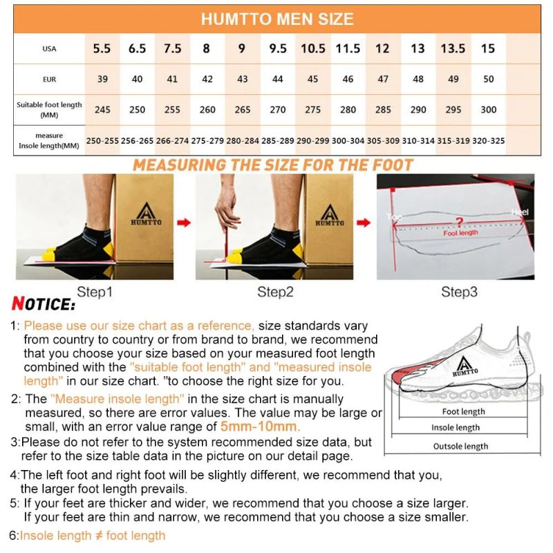 HUMTTO Breathable Men's Hiking Shoes – Luxury Designer Climbing Sneakers - Image 6