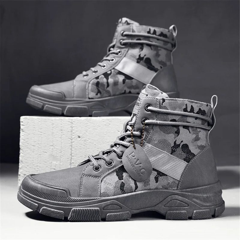 Brand Men's Hiking Boots – Versatile and Durable Outdoor Footwear - Image 2