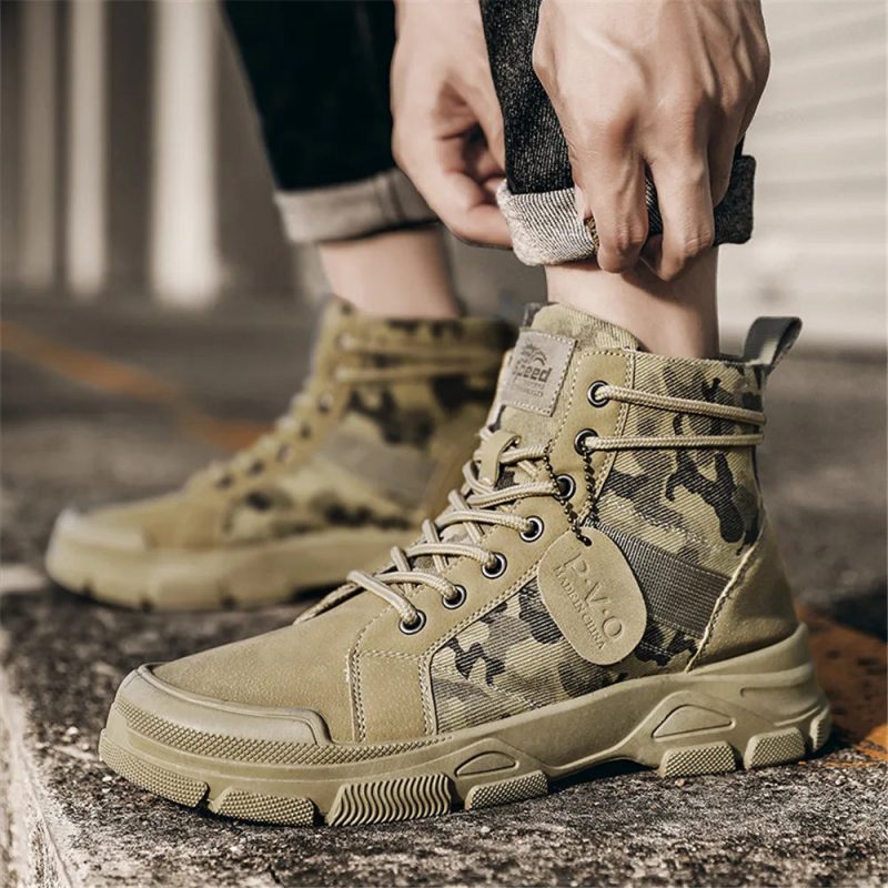 Brand Men's Hiking Boots – Versatile and Durable Outdoor Footwear - Image 4