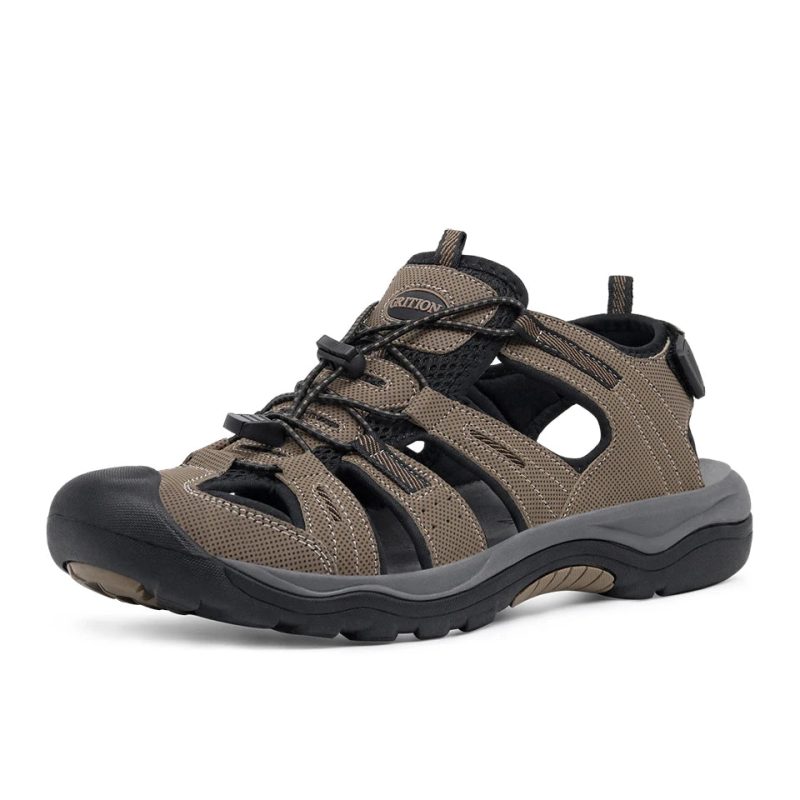 GRITION Men's Summer Sport Sandals – Comfortable Outdoor Footwear - Image 9