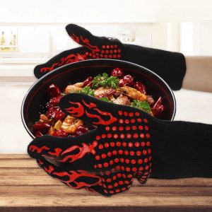 Premium BBQ Gloves – Silicone Heat-Resistant for Ultimate Protection