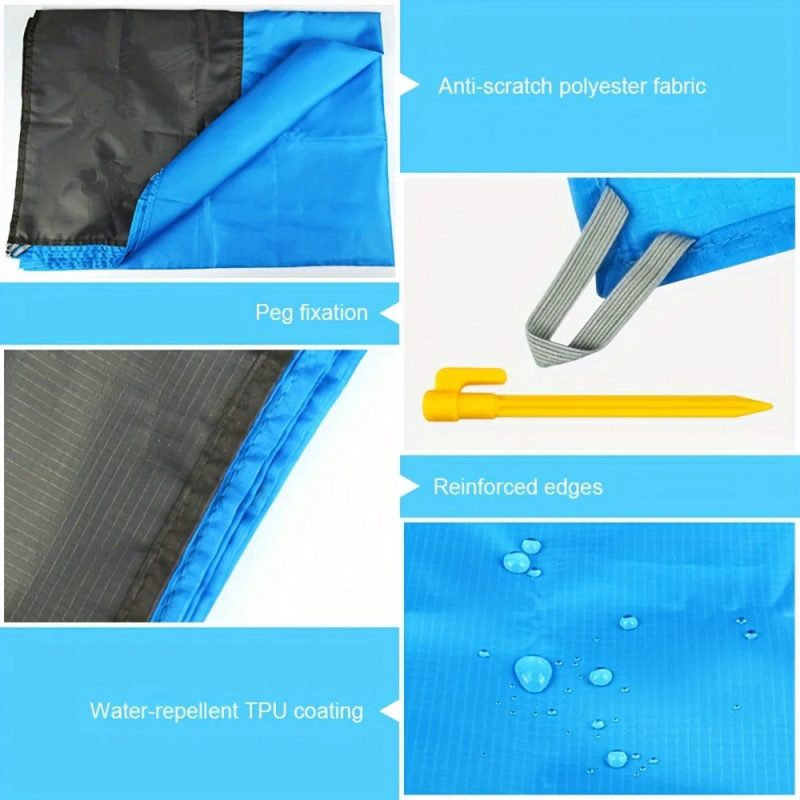 Extra Large Sandproof Outdoor Beach Mat – Perfect for Picnics and Camping - Image 5