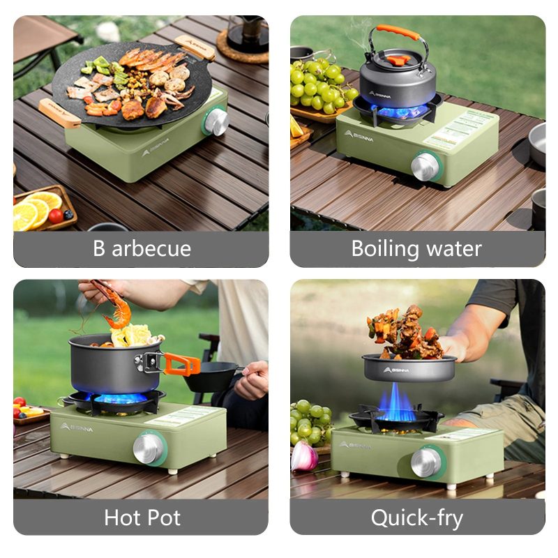 BISINNA Camping Gas Stove – High Firepower Outdoor Portable Burner - Image 6