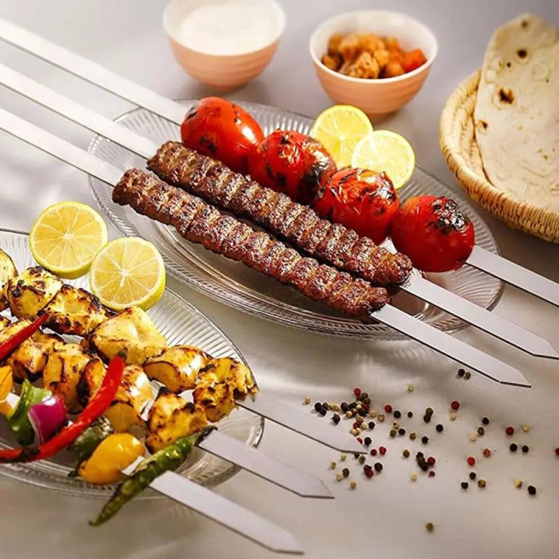 Durable and Stylish BBQ Skewers for Outdoor Grilling Enthusiasts - Image 4