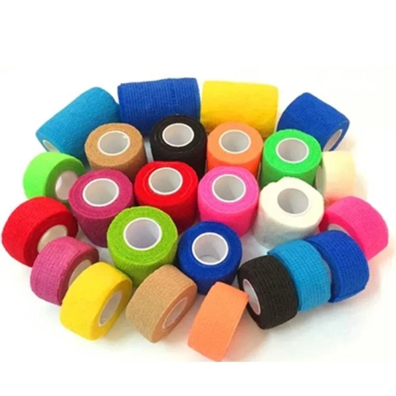 Blue Waterproof Self-Adhesive Elastic Bandage – Essential First Aid Kit - Image 4