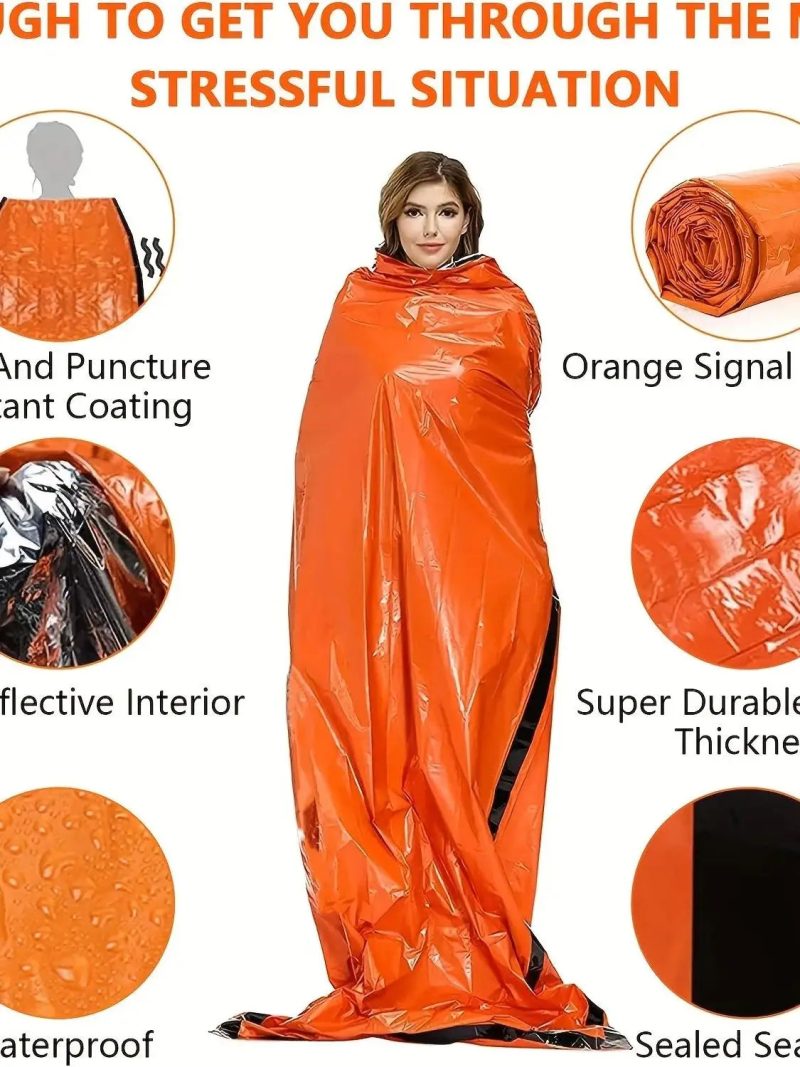 2 Person Emergency Shelter Bivy Survival Tent Kit – Essential Outdoor Gear - Image 2