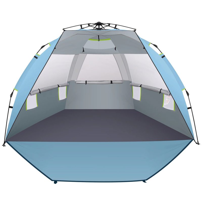 Beach Tent Sun Shelter – Portable Shade Canopy for Family Fun - Image 7