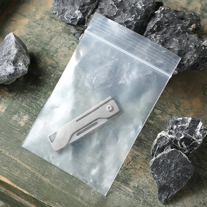 EDC Titanium Folding Knife – Mini Keychain Pocket Knife for Everyday Use - Image 5