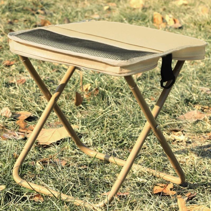 Foldable Backpack Stool – Portable Camping Chair for Outdoor Adventures - Image 2