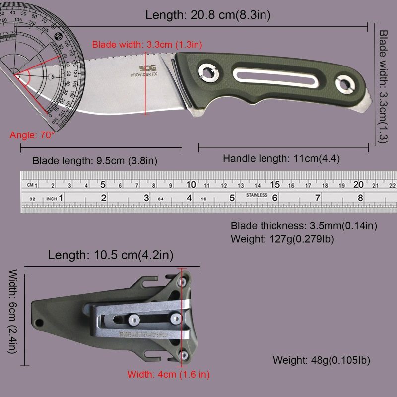 Outdoor Knife: Tactical, Portable, and Ready for Adventure - Image 6