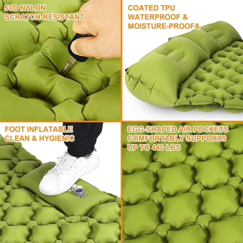 Camping Air Matt Double Sleeping Pad – Comfortable Outdoor Sleeping Solution - Image 5