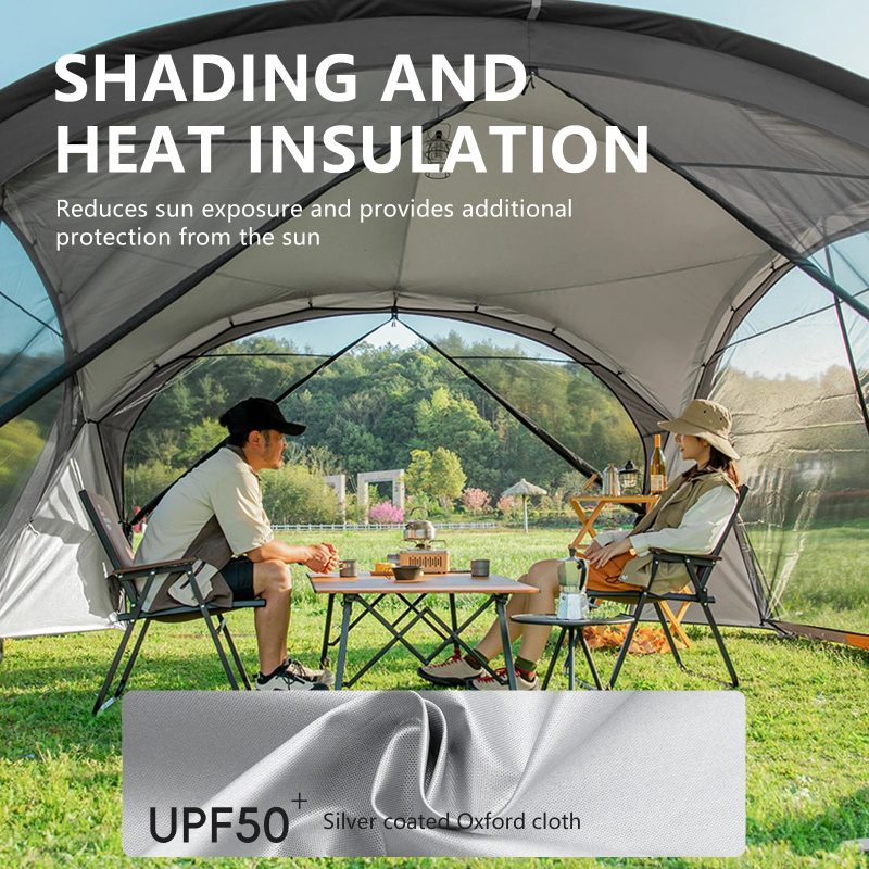 BISINNA Outdoor Camping Dome Tent – Luxury Canopy for Family Picnics - Image 2