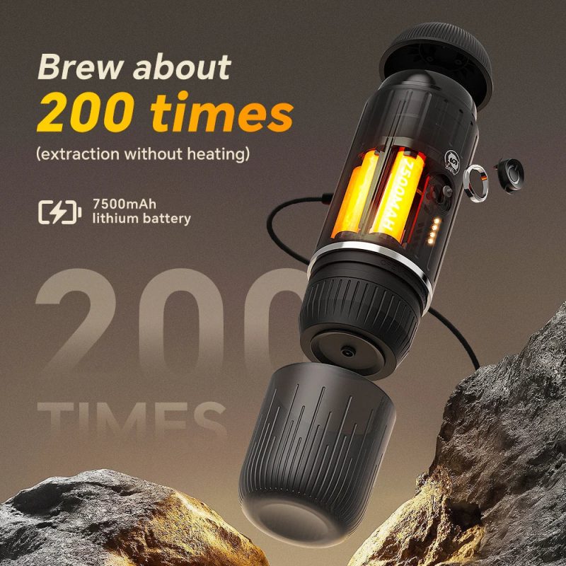 iCafilas 2in1 Espresso Machine – Portable Coffee Maker for Adventures - Image 6