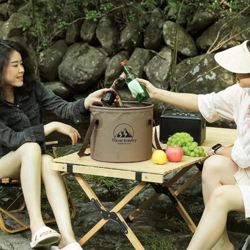 Portable Foldable Buckets – Versatile Water Containers for Outdoor Adventures - Image 3