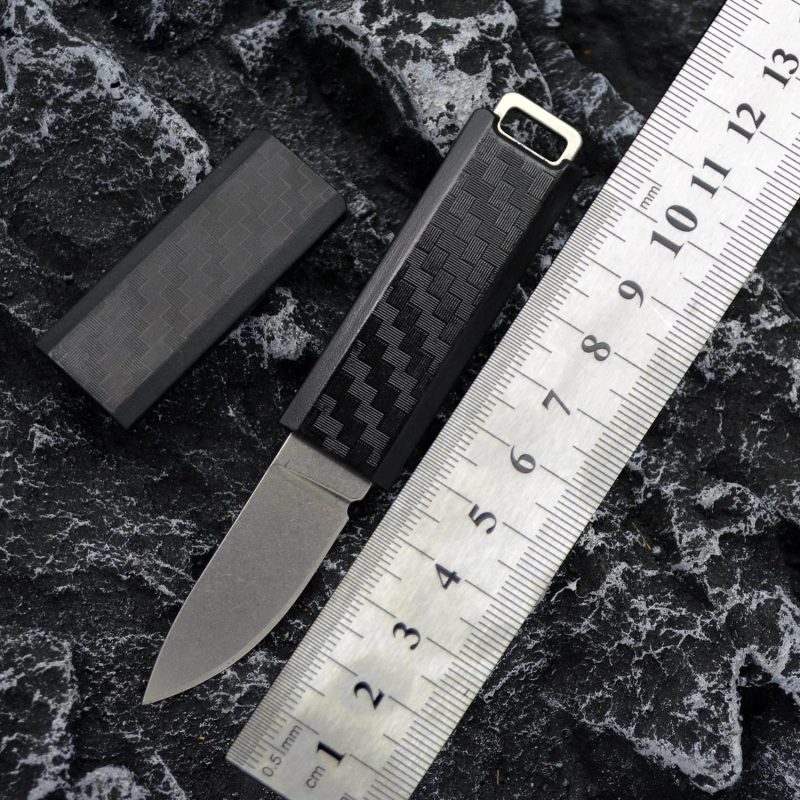 2425 Mini Pocket Fixed Blade: Compact Survival Knife for Outdoor Enthusiasts - Image 2