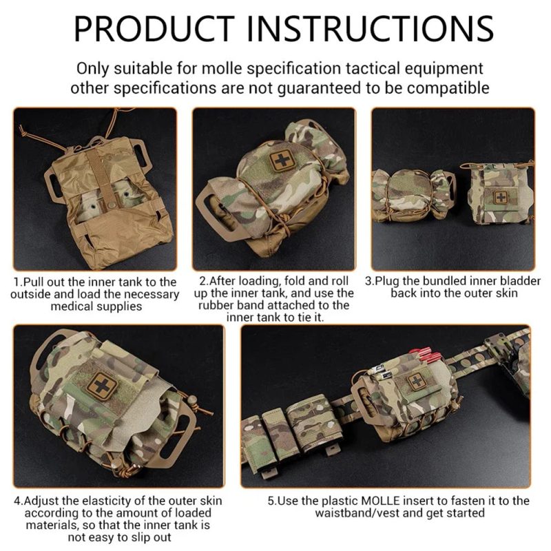 Outdoor EDC Hunting Bag Pouch – Essential IFAK Kits for Rapid Deployment - Image 4
