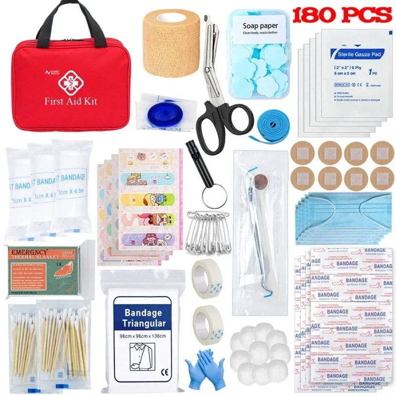First Aid Kit 26-330 Piece All-Purpose Tactical Emergency Kit - Image 8