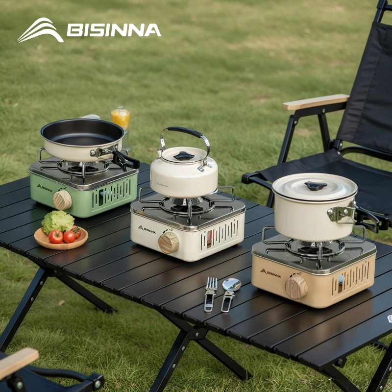 BISINNA Camping Gas Stove – Portable High Firepower Outdoor Gas Burner - Image 6