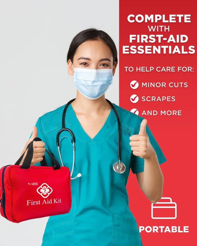 First Aid Kit 26-401 Piece Tactical Emergency Kit for Survival - Image 5